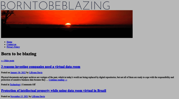 borntobeblazing.com