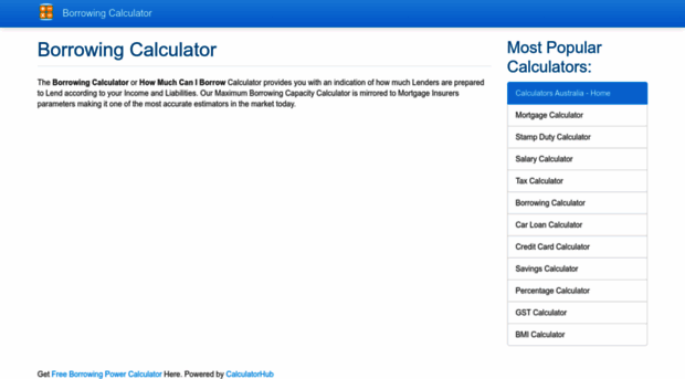 borrowing.calculatorsaustralia.com.au