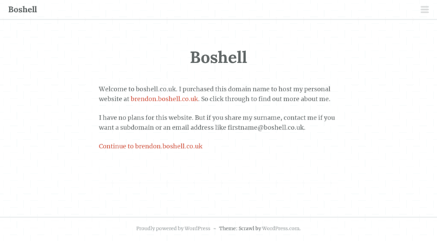 boshell.co.uk