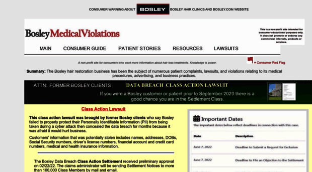 bosleymedicalviolations.com