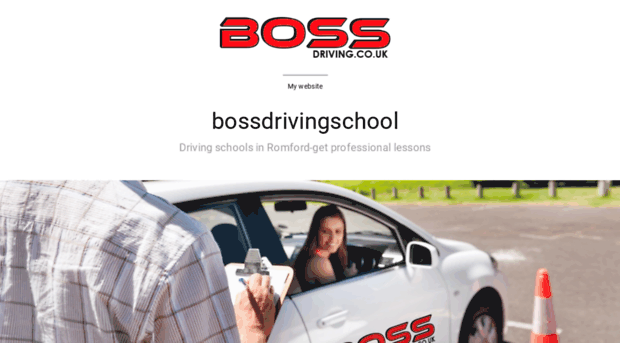 bossdrivingschoollondon.simplesite.com