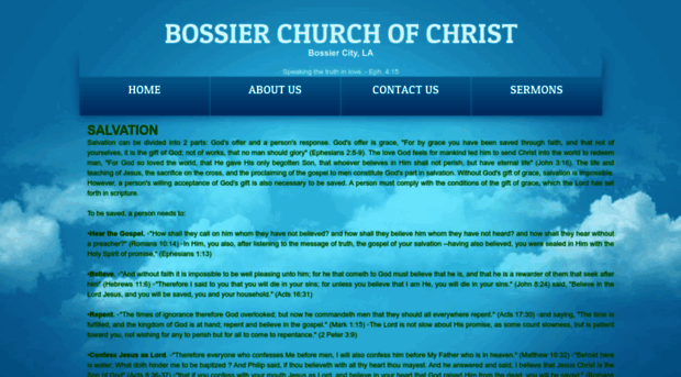 bossierchurchofchrist.com