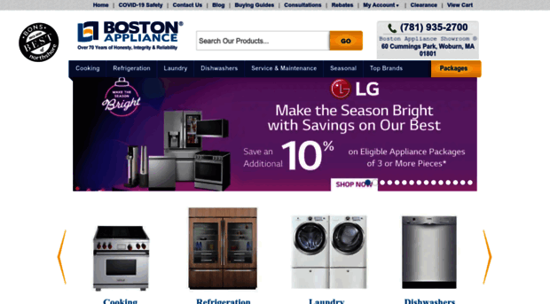 bostonappliance.net