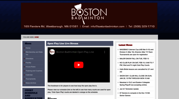 bostonbadminton.com