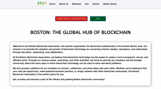 bostonblockchainassociation.com