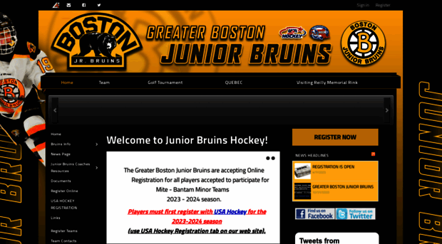 bostonjuniorbruins.org