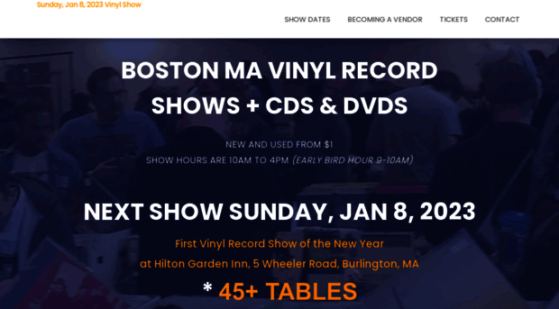 bostonvinylrecordshows.com