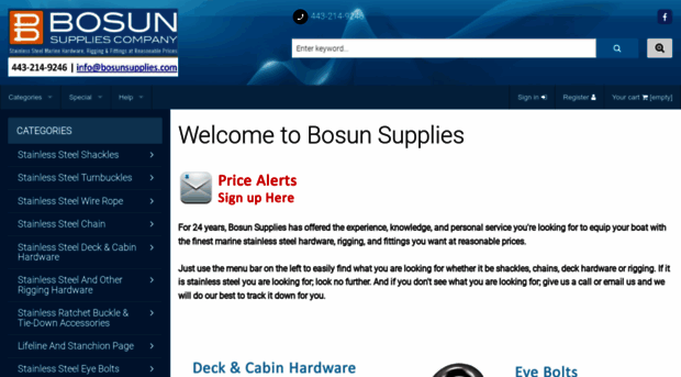 bosunsupplies.com