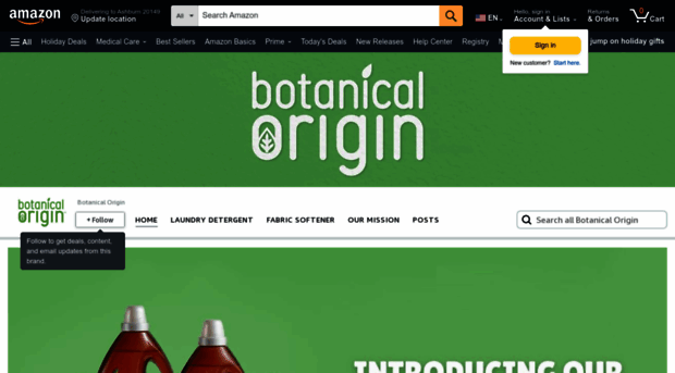 botanicalorigin.com