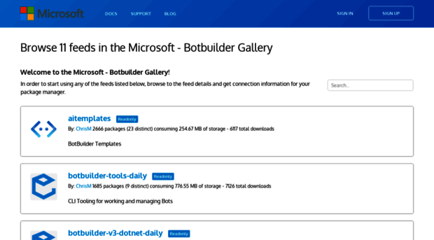 botbuilder.myget.org