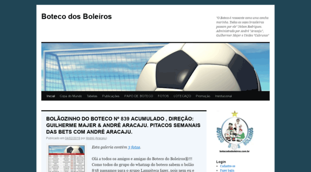 botecodosboleiros.com.br