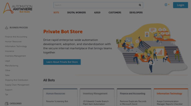 botstore.automationanywhere.com