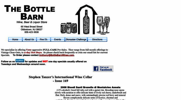 bottlebarnwines.com