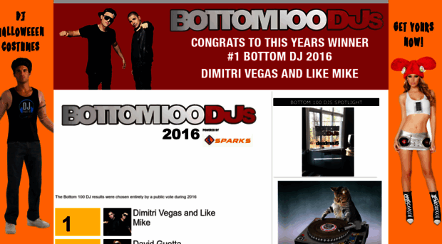 bottom100djs.com