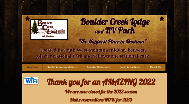 bouldercreeklodgemontana.com