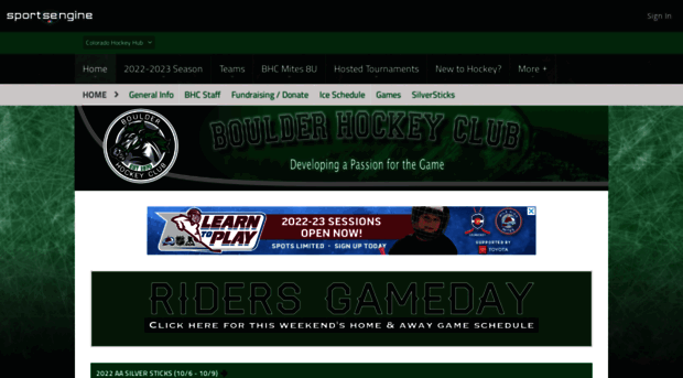 boulderhockeyclub.com