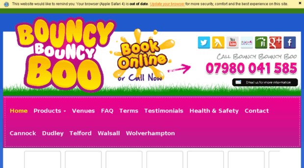 bouncybouncyboocastlehire.co.uk