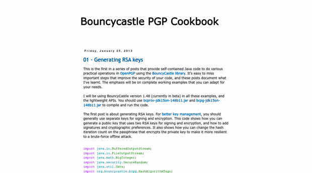 bouncycastle-pgp-cookbook.blogspot.com