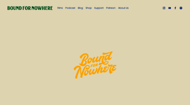 boundfornowhere.com