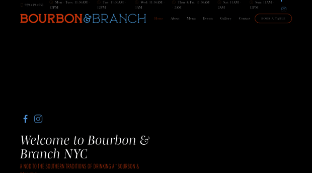 bourbonandbranchnyc.com