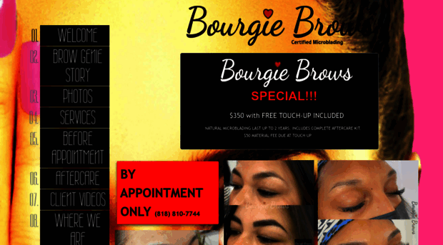 bourgiebrows.com