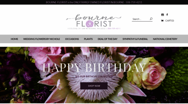 bourne-florist.com