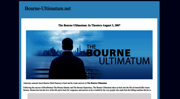 bourne-ultimatum.net