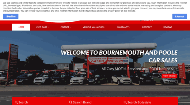 bournemouthandpoolecarsales.co.uk