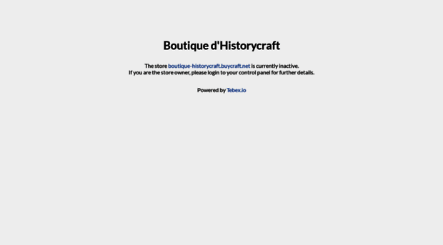 boutique-historycraft.buycraft.net