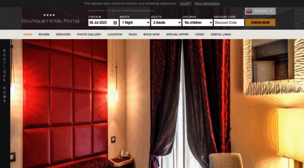 boutiquehotelroma.com