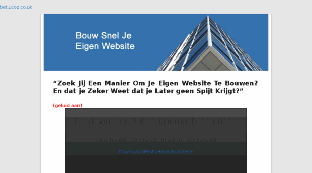 bouwsneljeeigenwebsite.nl