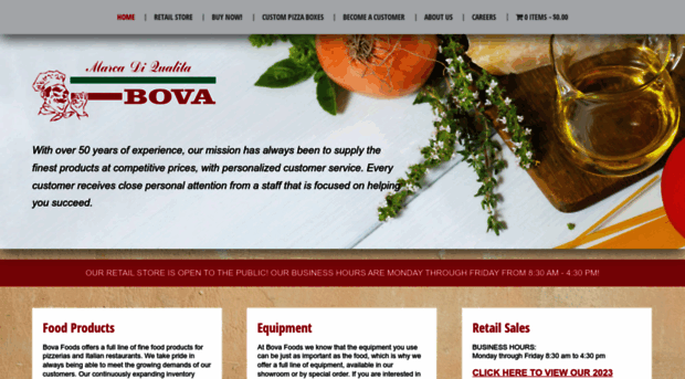 bovafoods.com