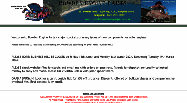 bowdenengineparts.co.nz