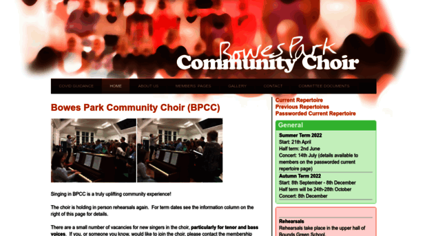 bowesparkcommunitychoir.org