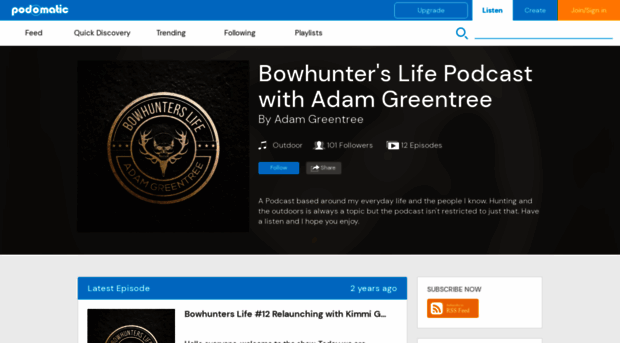 bowhunterslife.podomatic.com