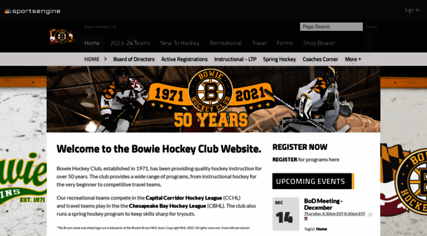 bowiehockey.org