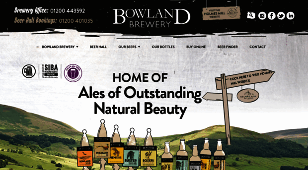 bowlandbrewery.com