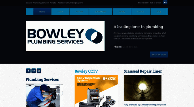 bowleyplumbing.com