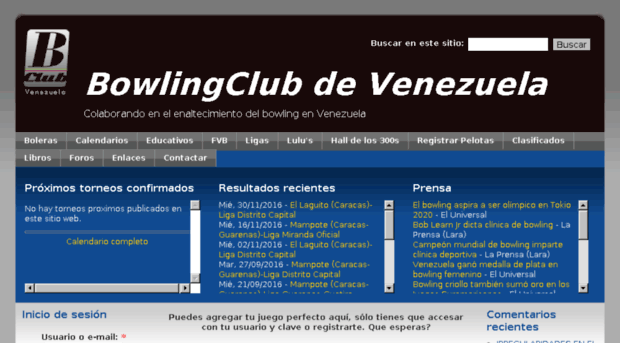 bowlingclub.com.ve