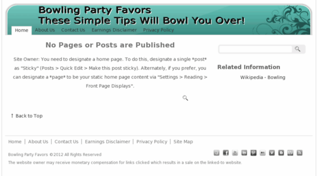 bowlingpartyfavors.net