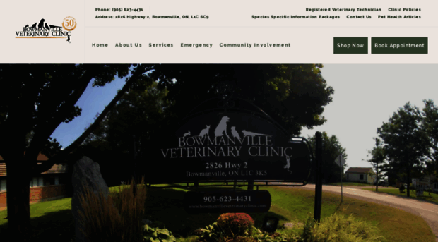 bowmanvilleveterinaryclinic.com