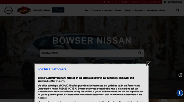 bowsernissan.com