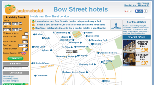 bowstreethotels.co.uk