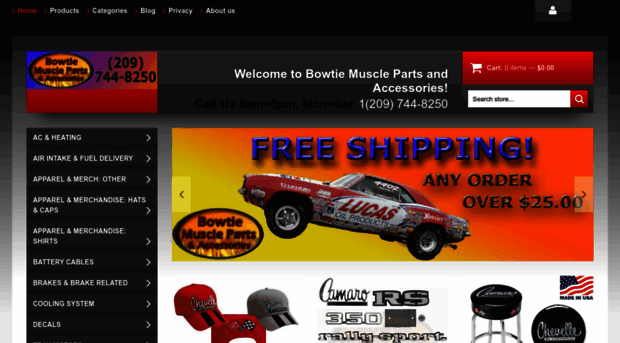 bowtiemuscleparts.com