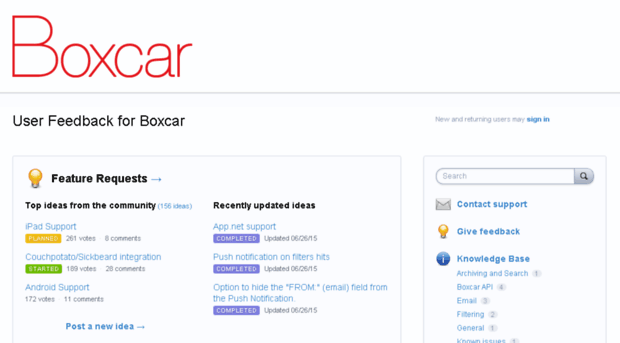 boxcar.uservoice.com