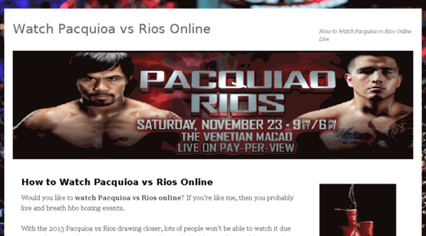 boxing2013live.com