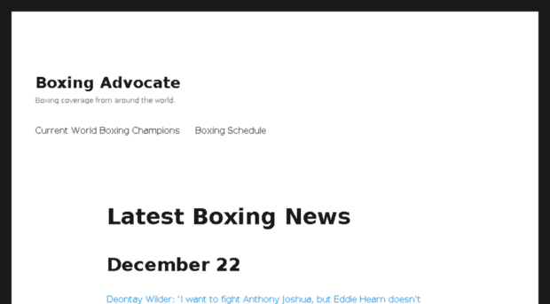 boxingadvocate.com