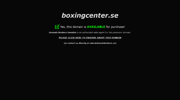boxingcenter.se