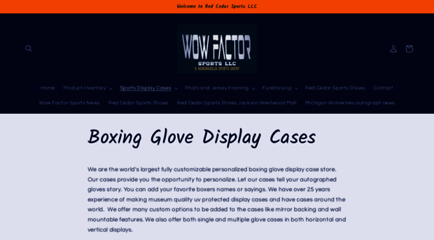 boxingglovedisplaycases.com