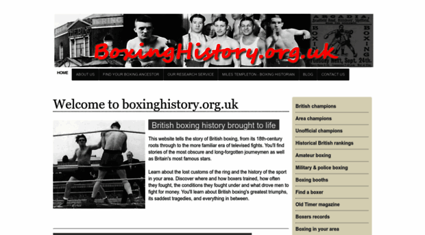 boxinghistory.org.uk